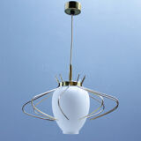 Mid-Size French Spider hanging in the Style of Arredoluce