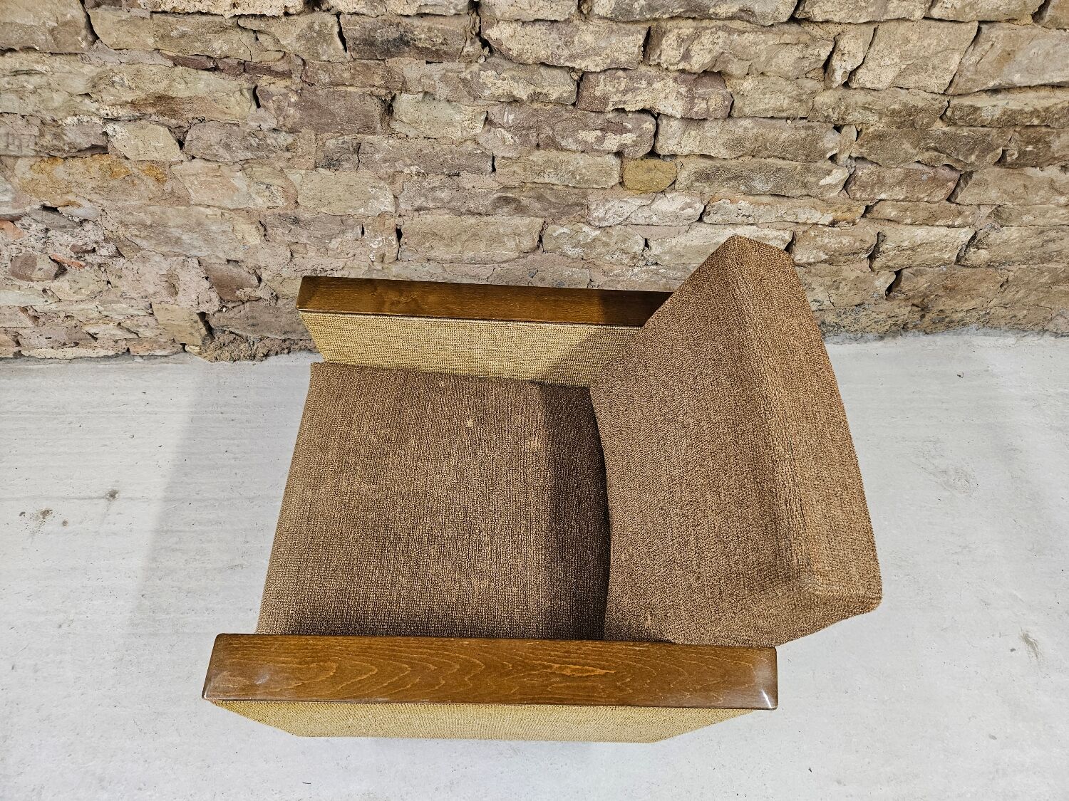 Compass feet armchair 1970s