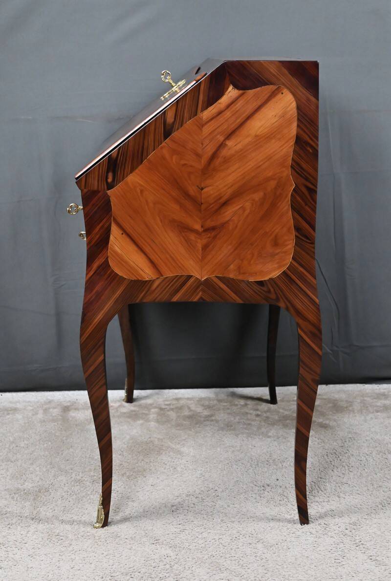 Slope desk in rosewood and rosewood marquetry, Louis XV – XVIII century