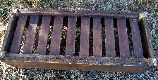 Berceau balançant fait main, 1800