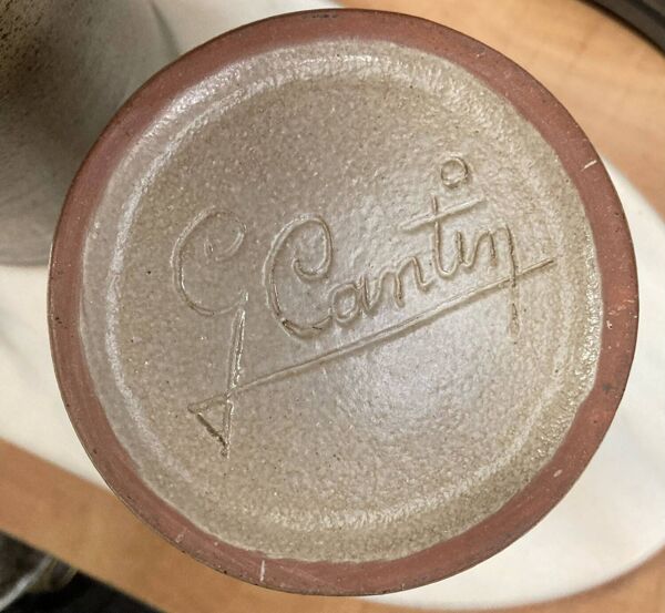 Paire de vase anthropomorphe Georges Cantin