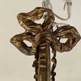 Beautiful 19th century Louis XVI style chandelier in gilded bronze