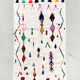 Azilal Moroccan Berber rug with colorful patterns 2.50x1.39m