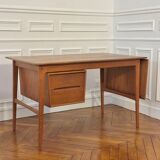 Danish modern teak desk designed by Aksel vaBoll Jensen