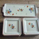 Service à dessert Charbonnier de Salins