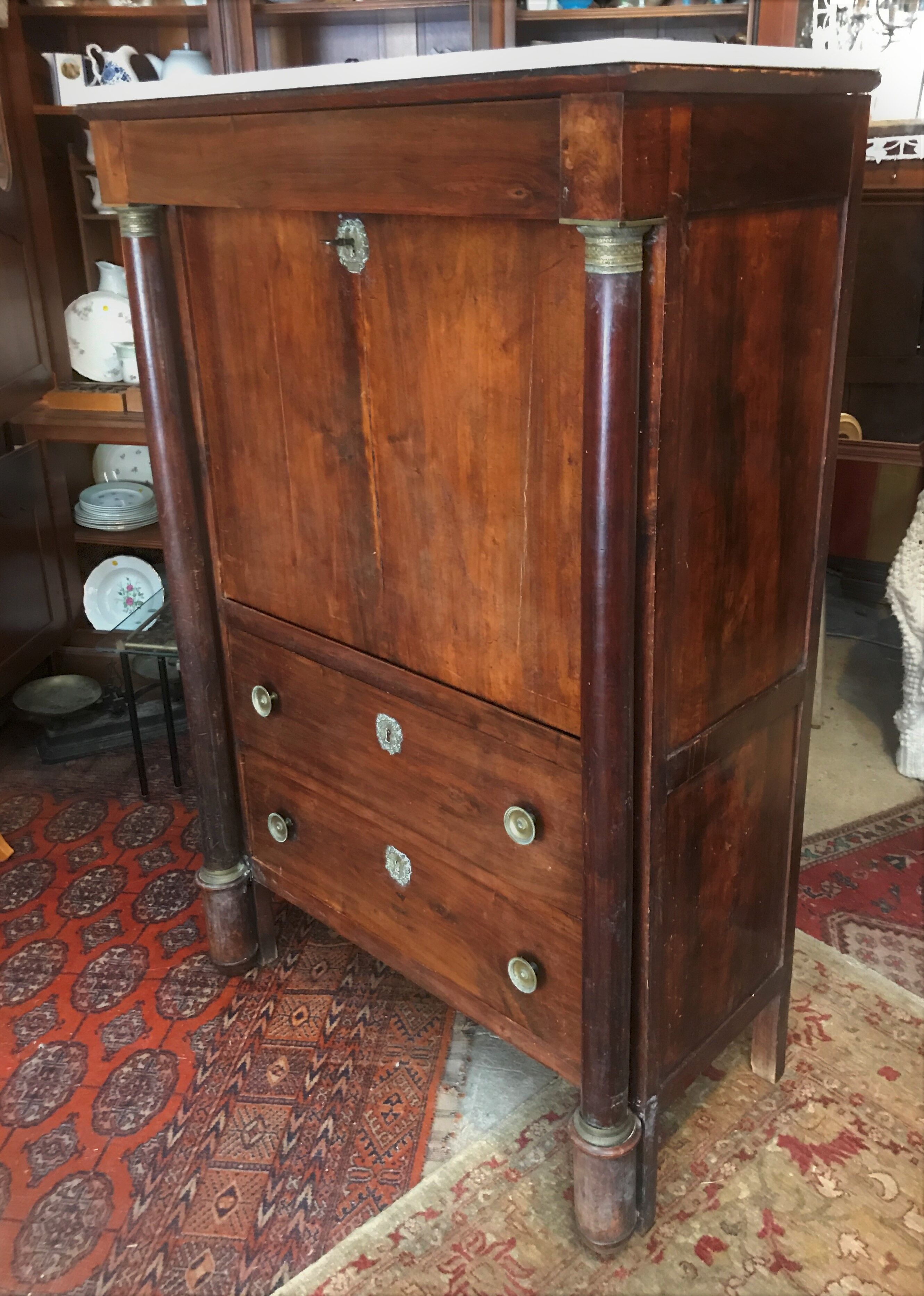 Mahogany Empire writing desk