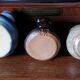 Trio of stoneware vases from the 70s signed and stamped
