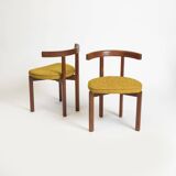 Ensemble de 5 chaises à repas en teck par Inger Klingenberg pour France & Søn, Danemark
