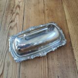 Metal butter dish