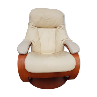Fauteuil ancien  "Fjords " des années 70 80 Modèle Relax
