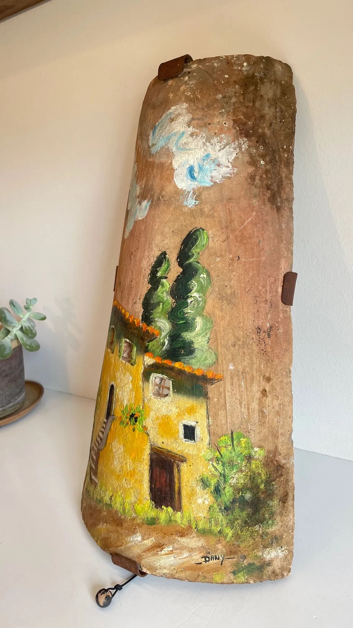 Vintage Provence-style wall light