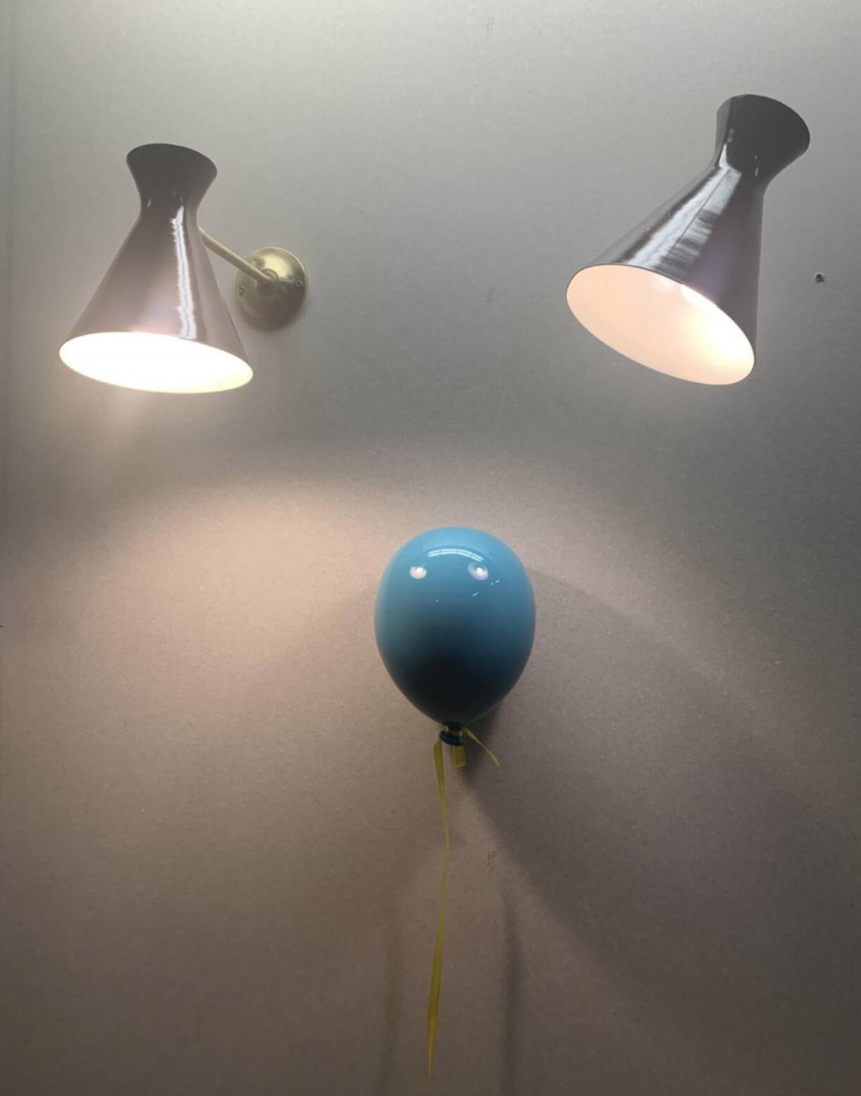 Coppia di applique Mid-Century, italia