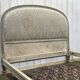 Louis XVI beech bed known as "à la Balleroy", early 20th century