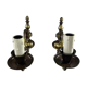 Dutch pair of sconces
