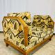 Art Deco style chaise longue