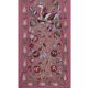 Vintage hand-embroidered tribal tapestry 53x186 cm