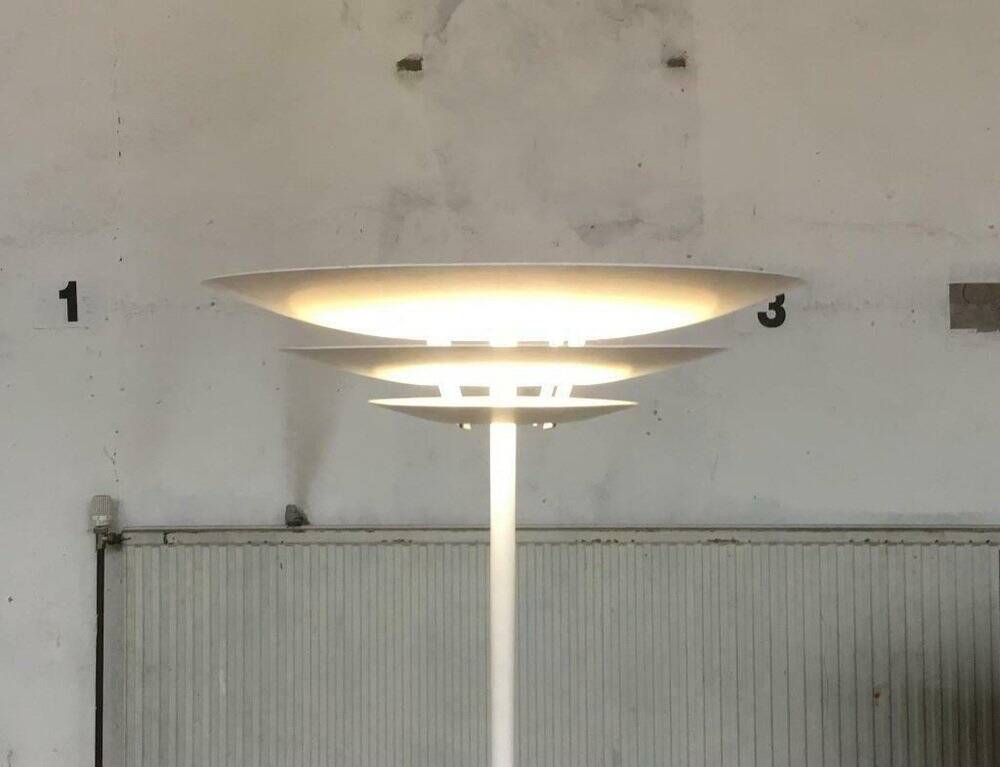 Vintage floor lamp model Oslo by Kurt Norregaard for Louis Poulsen, 1990s.