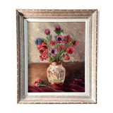 Bouquet d'anémones signé Mougin