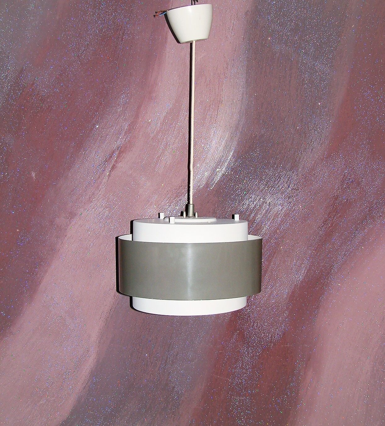 Saturn pendant lamp, designed by J. Hammerborg, Fog & Mørup, Denmark, 1960s