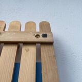 Pine mirror coat rack 1980