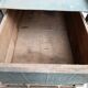 Pair of vintage industrial metal and wood lockers