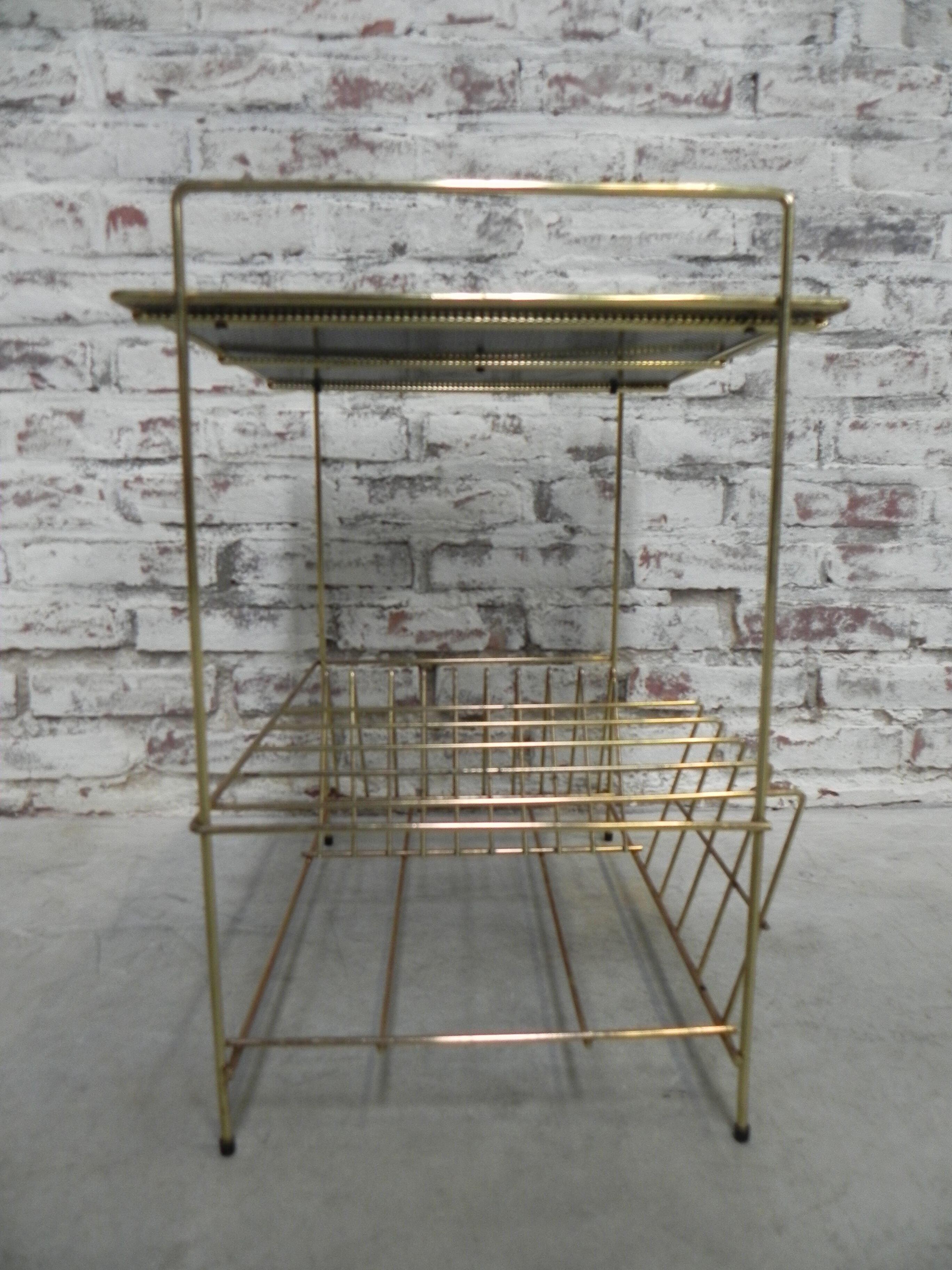 Vintage magazine rack