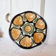 St Jean de Bretagne 1960s French ceramic oyster dish mid century style