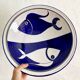 Mediterranean service, large dish and 6 soup plates