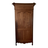 Armoire ancienne 1 porte style Louis XV merisier massif