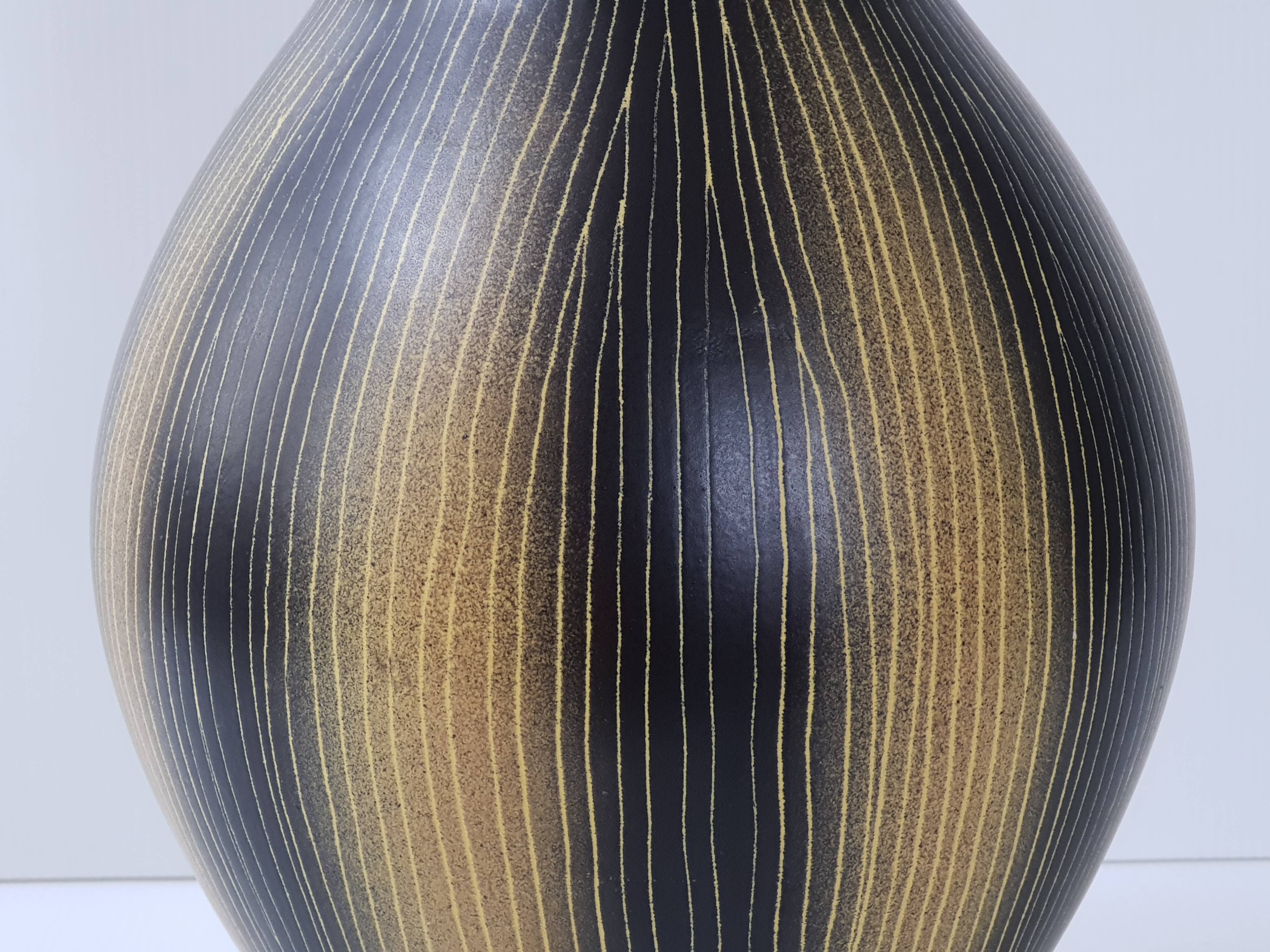 Vintage Saint Clement vase 1950