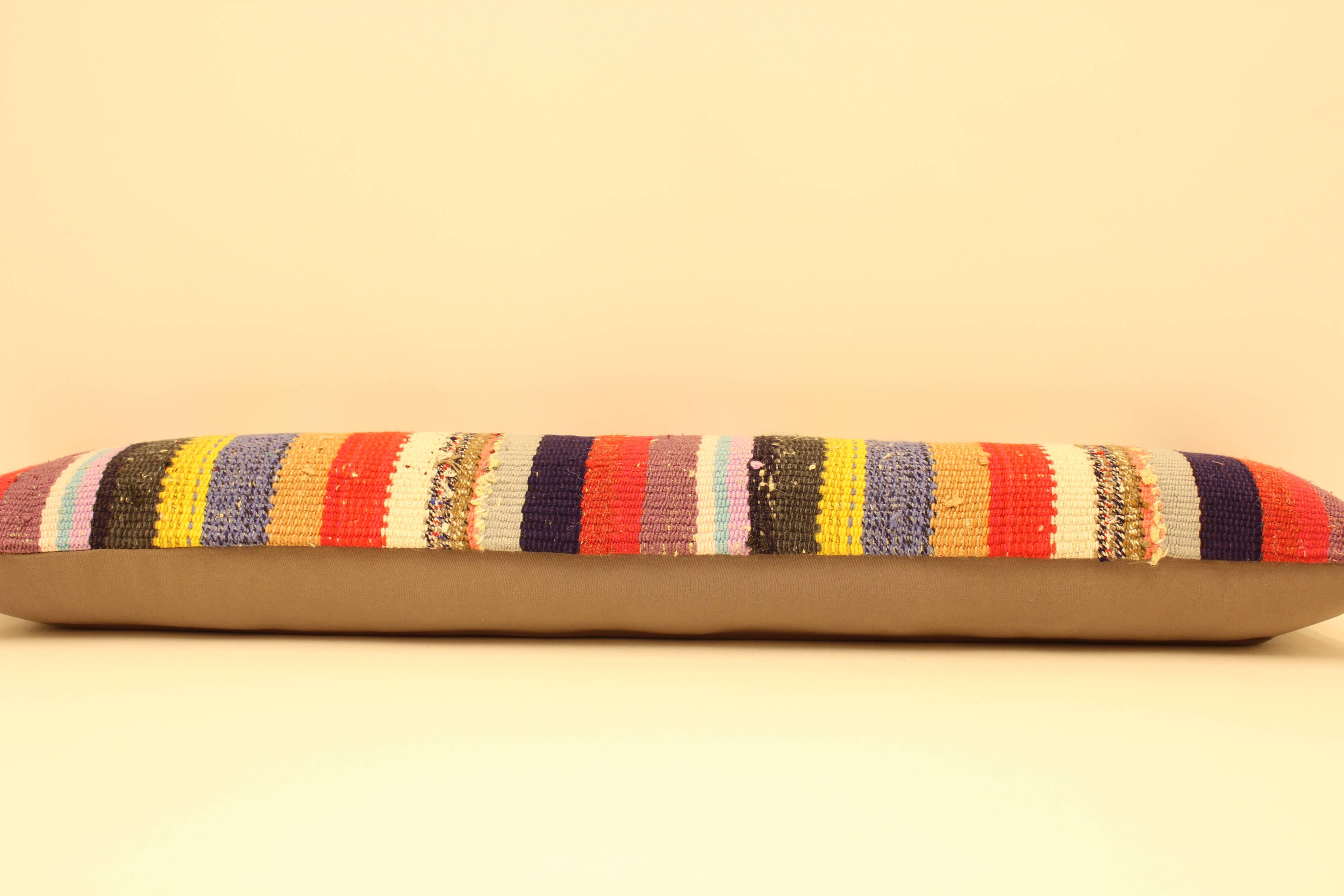 Turkish Kilim Pillow, 20x90 cm,DY-28
