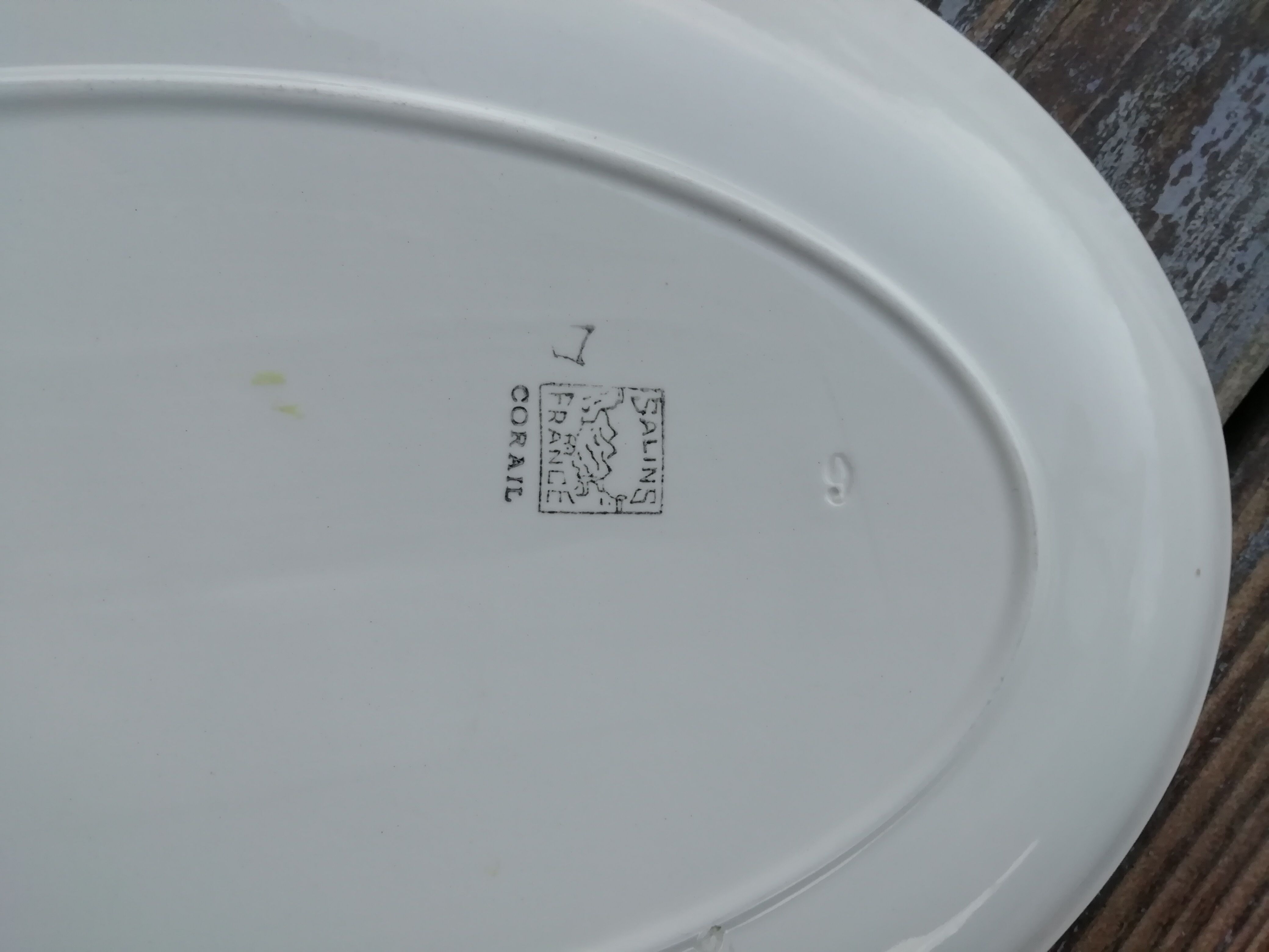 Deauville salins oval dish
