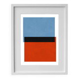 Handmade painting framed