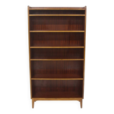 Bibliothèque scandinave en acajou, suède, 1950