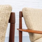 Danish Model PJ56 armchair by Grete Jalk for Poul Jeppesen 1960s