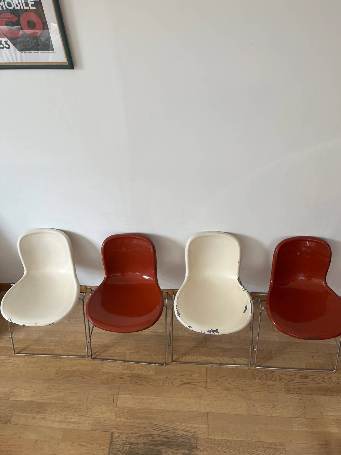 4 CHAIRS - MarC HeLD - "Creators" edition 1970