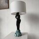 Monaco Monacera "woman" ceramic table lamp