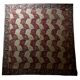 Square Indian tablecloth 130x130 with paisley patterns.