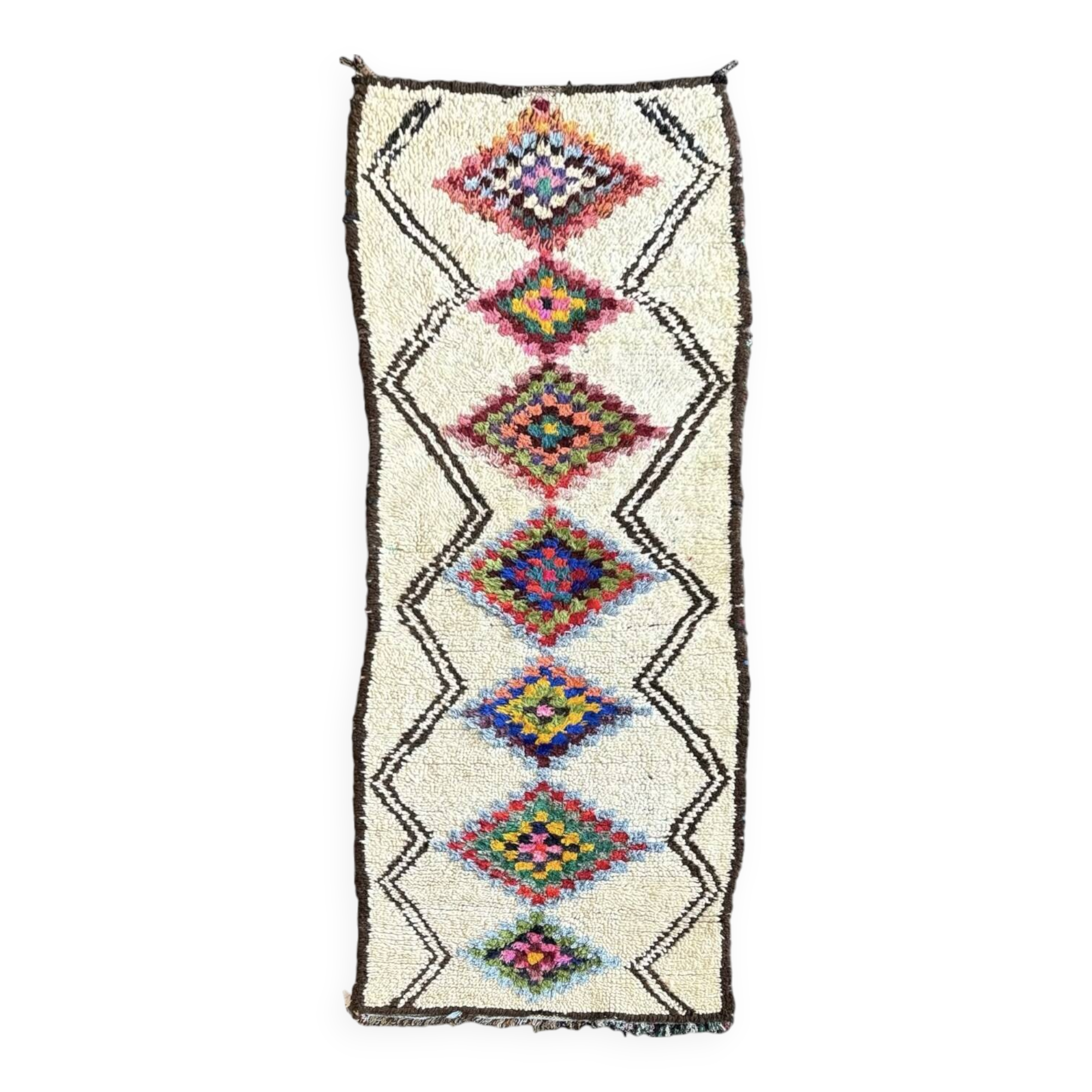 Azilal vintage runner rug: small size, big style