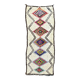 Azilal vintage runner rug: small size, big style