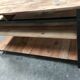 Counter to shelves of business