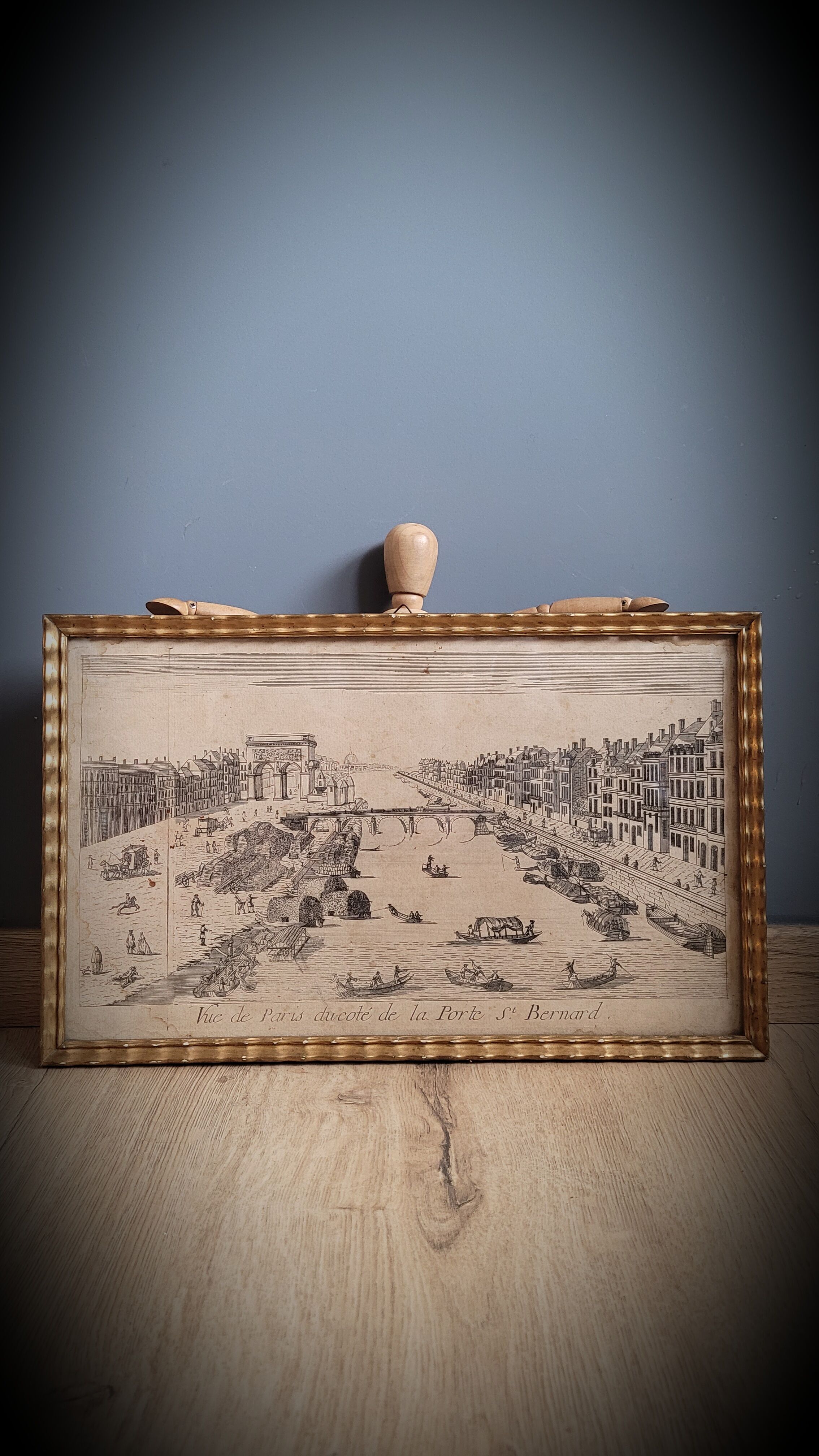 Illustration paris porte bernard