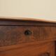 Burr wood cabinet, solid wood, Danish design, 1960s
