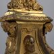 Large 18th century bronze and copper church candle holder, France