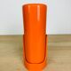 Miroir orange space age distributeur de cotons