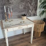 Table d'appoint style ferme
