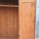 19th century larch mountain chalet wardrobe