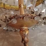 Balloon chandelier with tassels