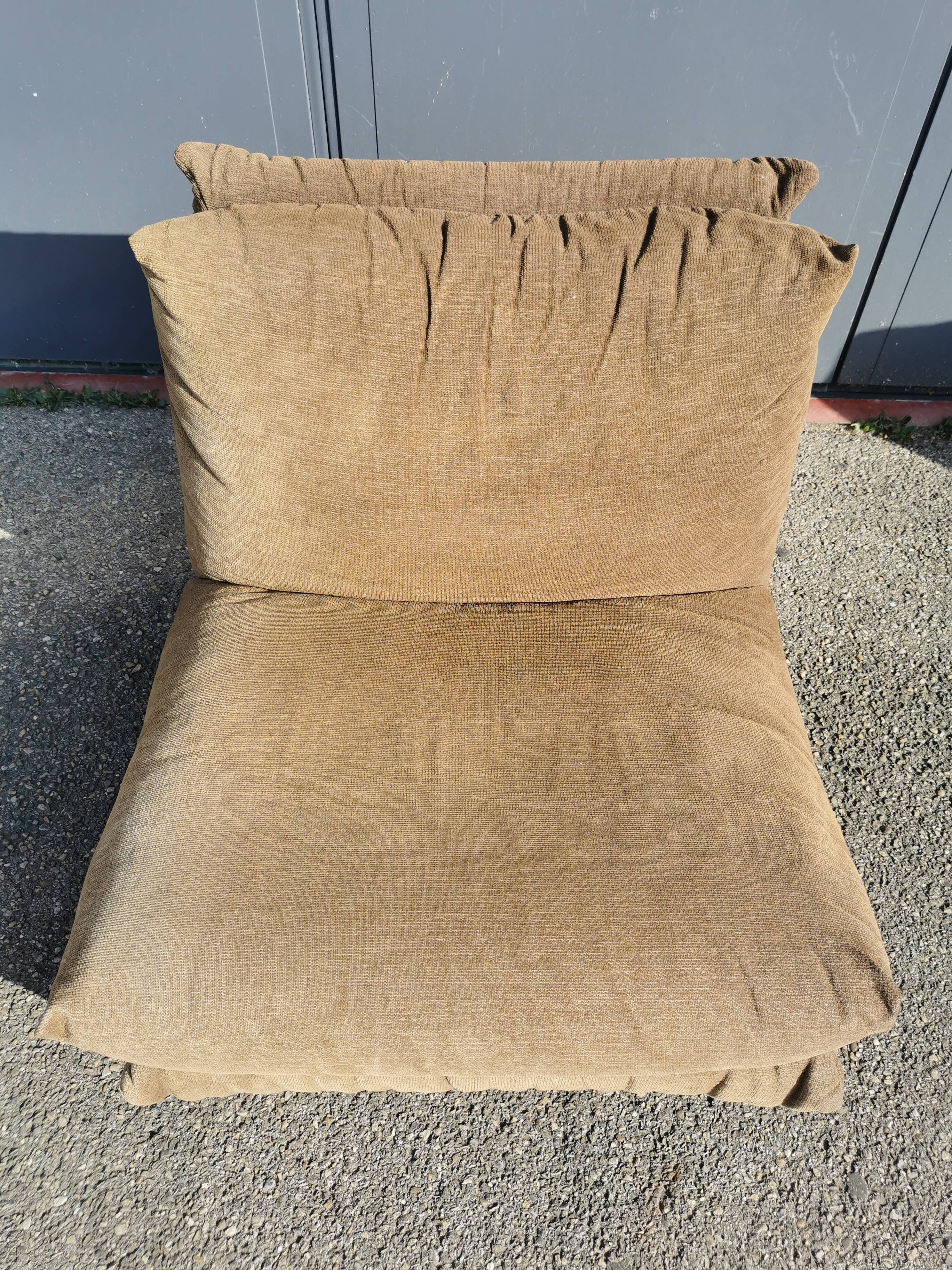Paire de chauffeuse Cinna des années 70