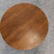 Contemporary round side table or end table.